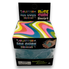 Load image into Gallery viewer, Glitter Squishy Cube