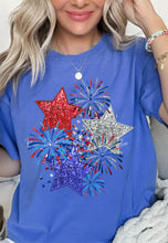 Load image into Gallery viewer, Sparkling Stars and Fireworks
