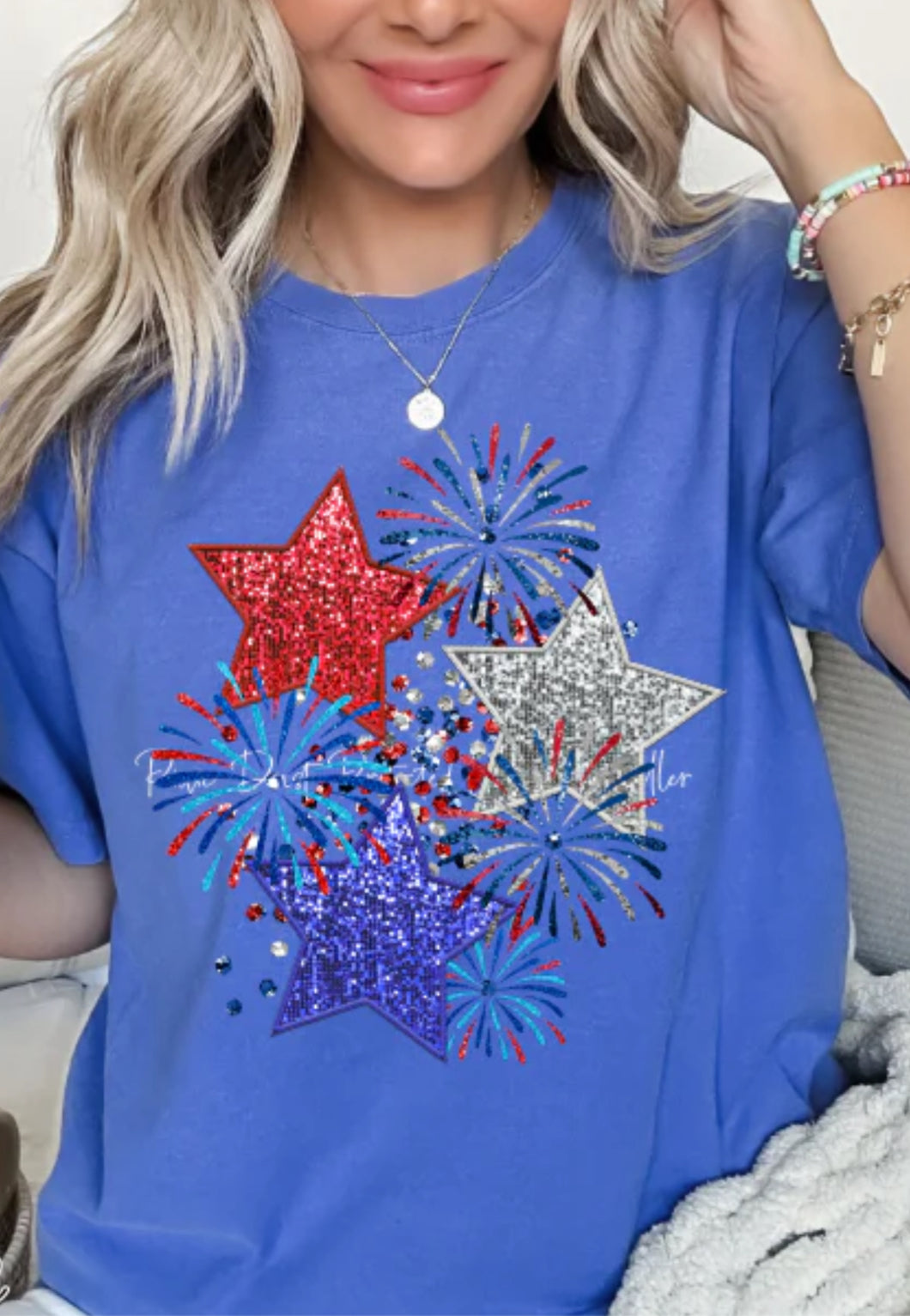 Sparkling Stars and Fireworks