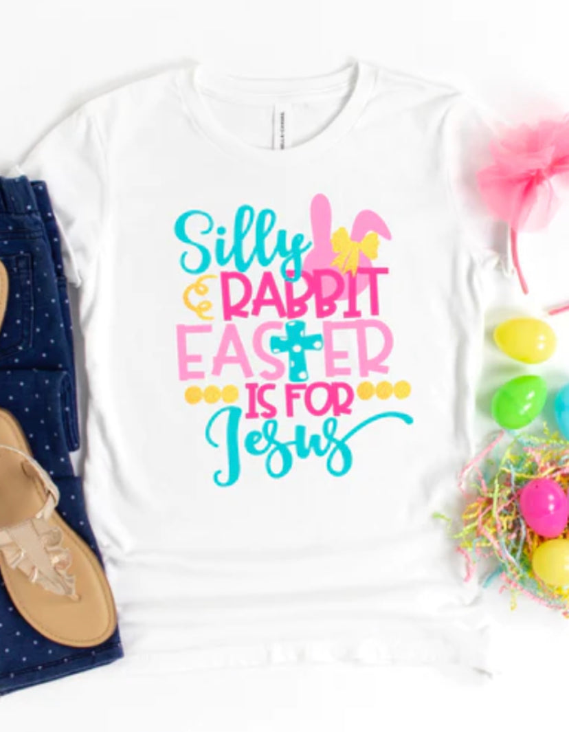 Silly rabbit Easter is for Jesus youth