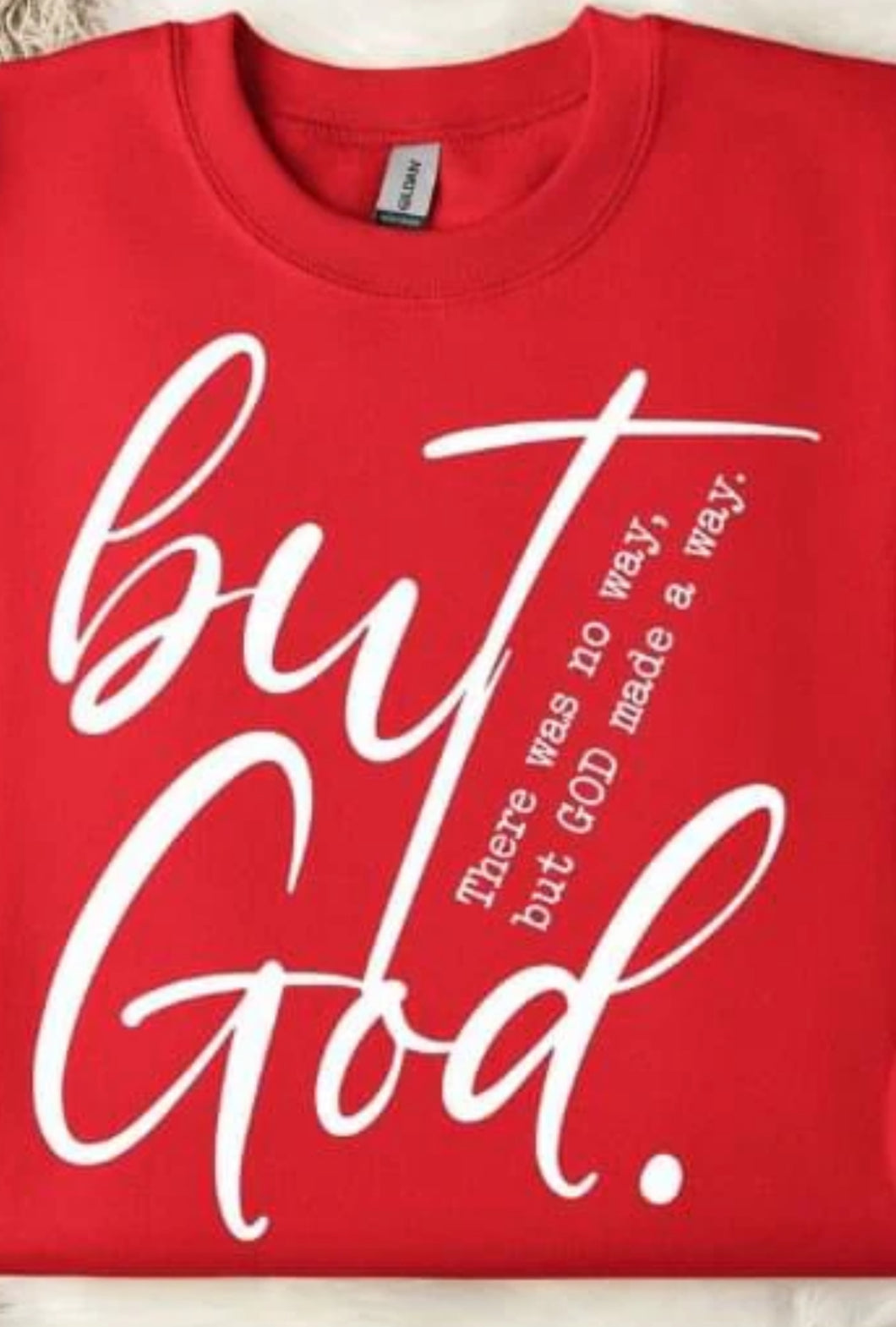 But God white