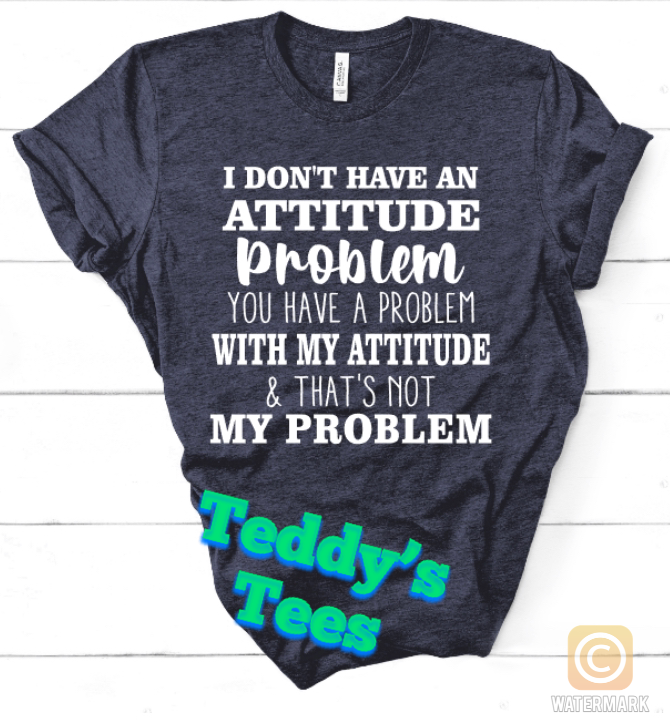 I don’t have an attitude problem