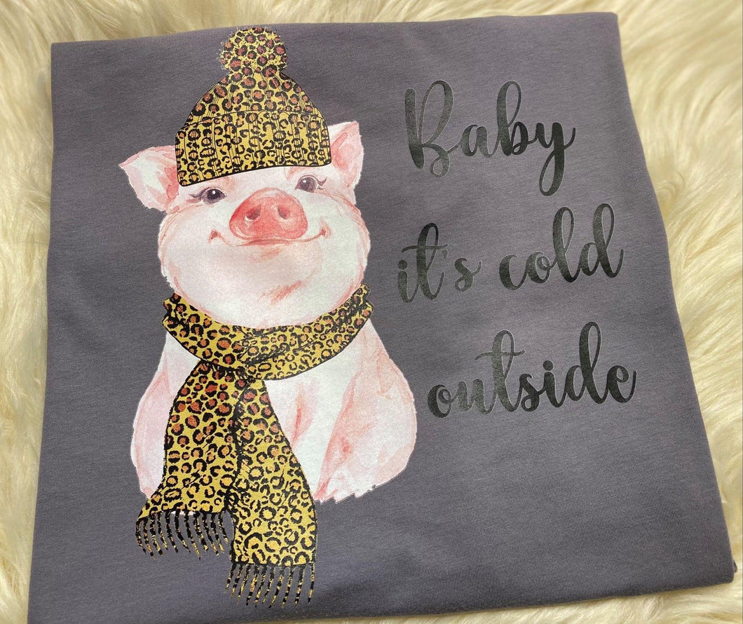 Baby it’s cold outside - Pig